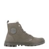 Trapery Palladium PAMPA HI ZIP WL skórzane szary 95982-281